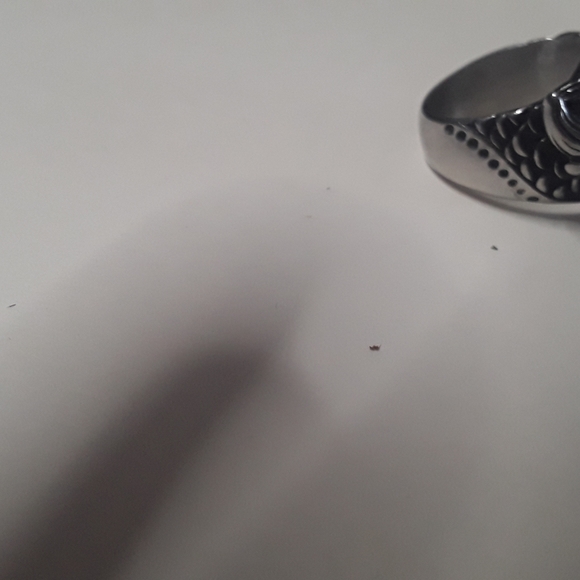 Stainless steel handcrafted ring set size 11 customized unique designs - Picture 9 of 15